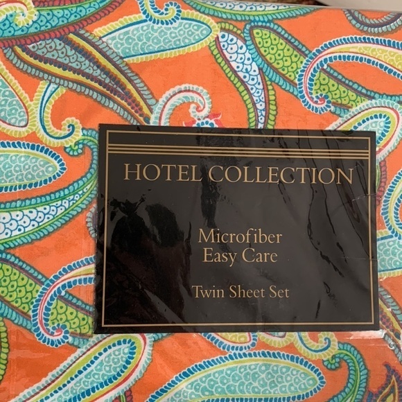 Hotel Collection Microfiber Twin Sheet Set - Picture 3 of 6